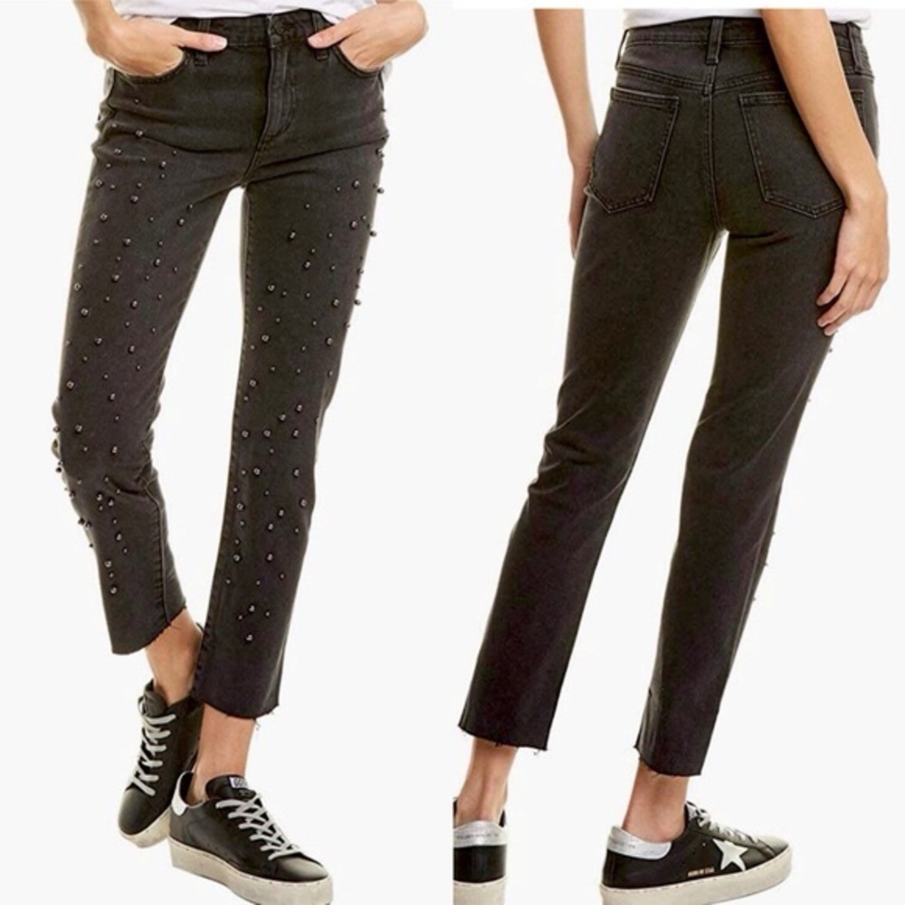 Joe’s Jeans The Smith Faux Pearl